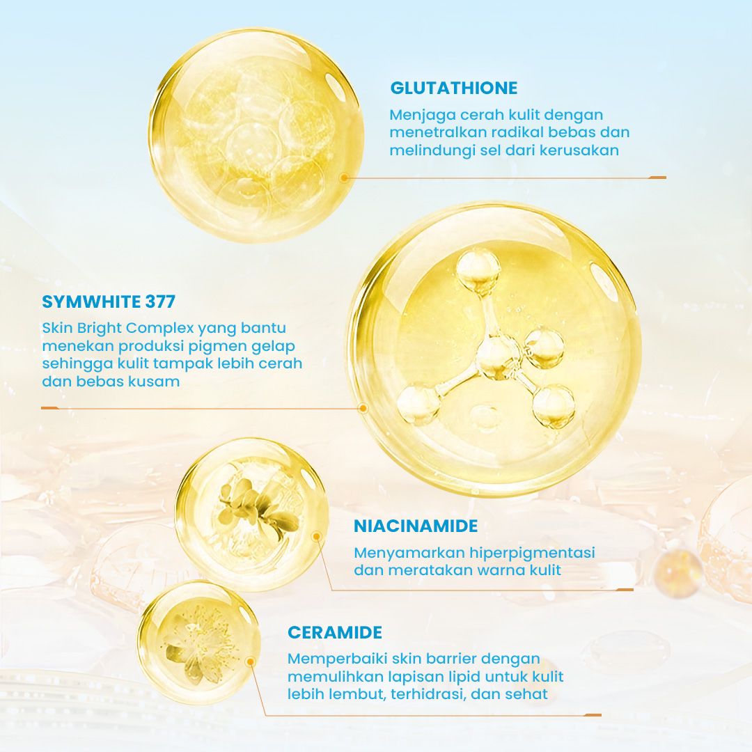 Hanasui Brightening Body Serum Symwhite 377 180ml - Cheerful Bliss