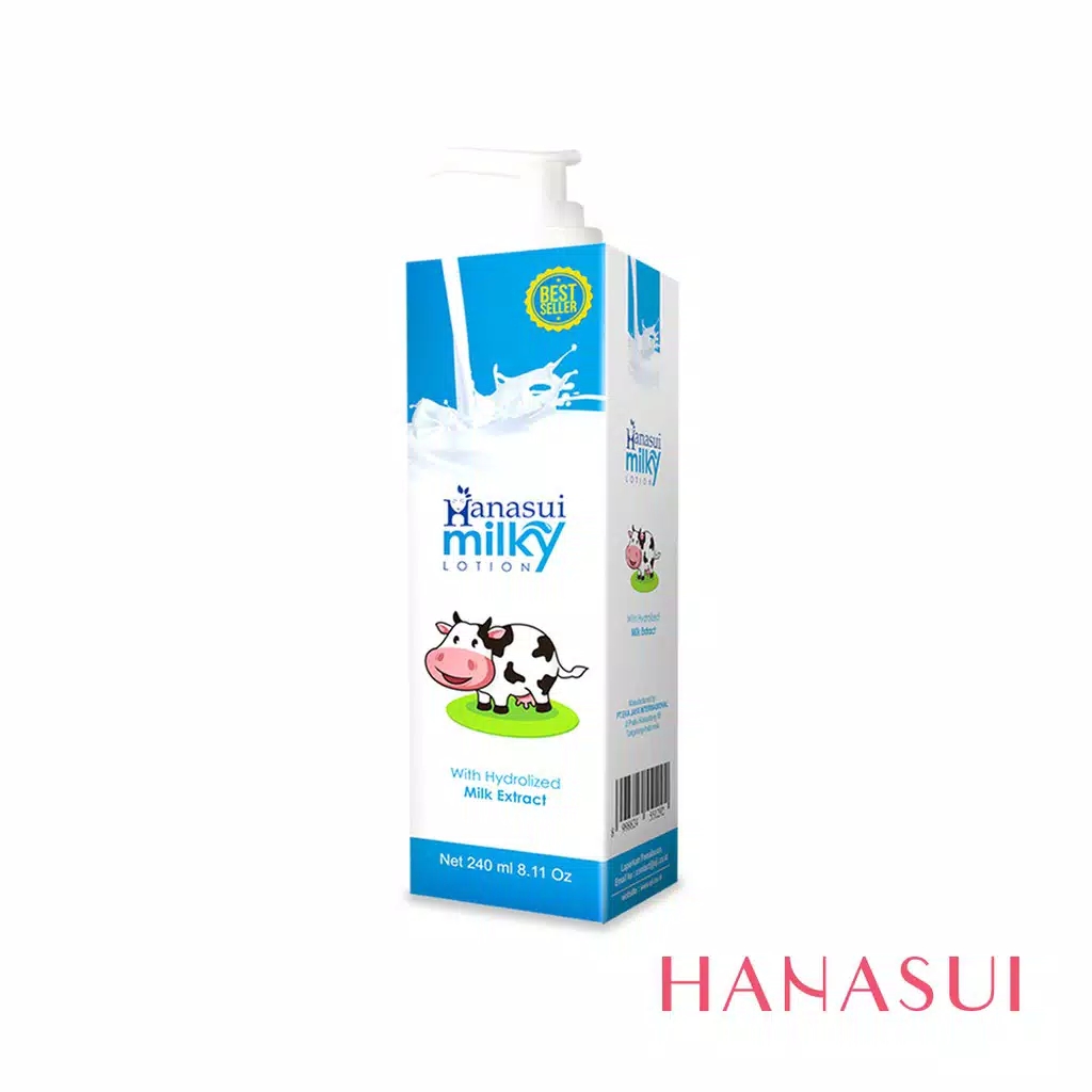 HANASUI Milky Hand & Body Lotion 240ML