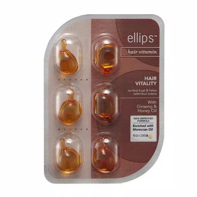 ELLIPS Hair Vitamin Coklat - Hair Vitality (6 Capsules) ELLIPS Hair Vitamin Coklat - Hair Vitality (6 Capsules)