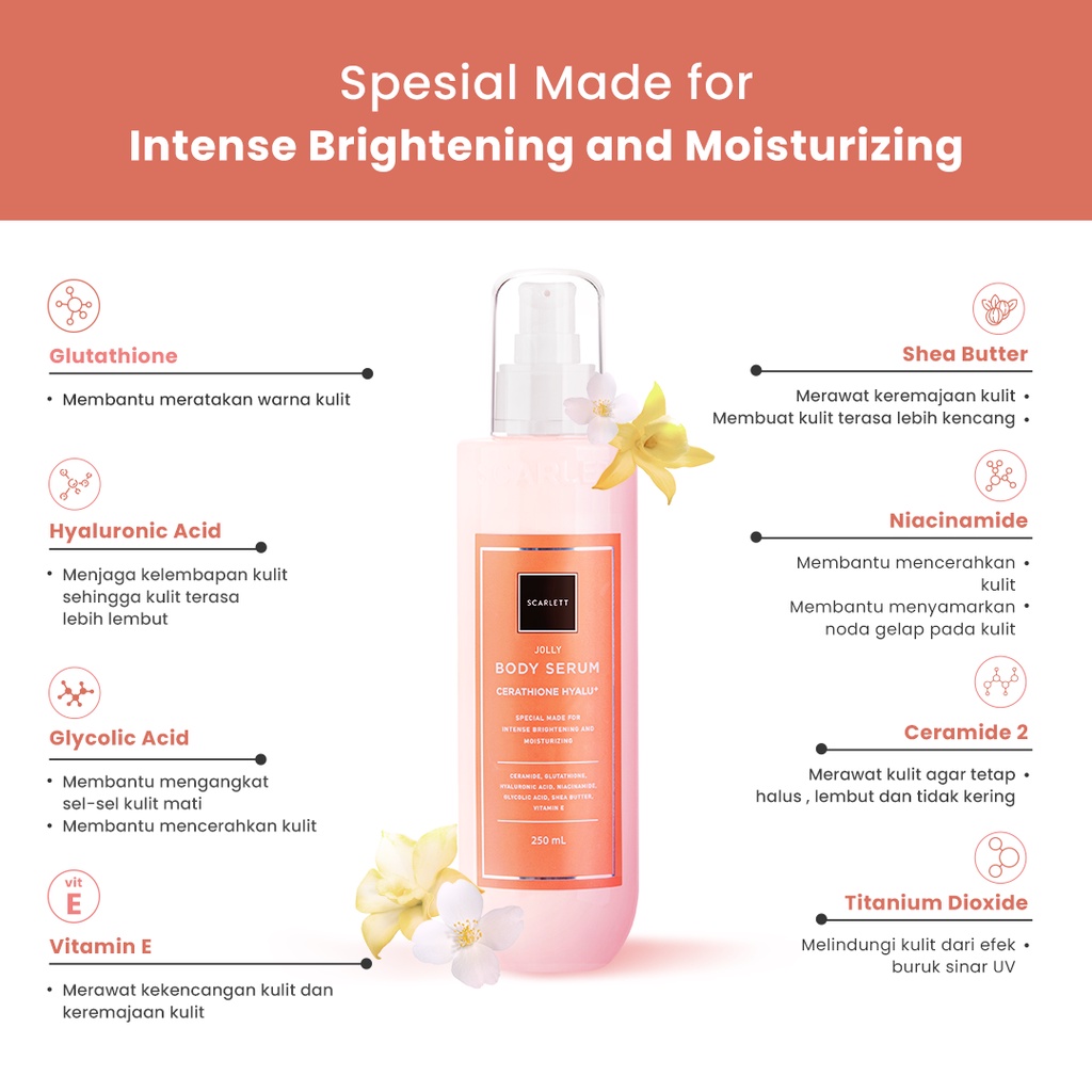 SCARLETT Body Serum Jolly 250ml