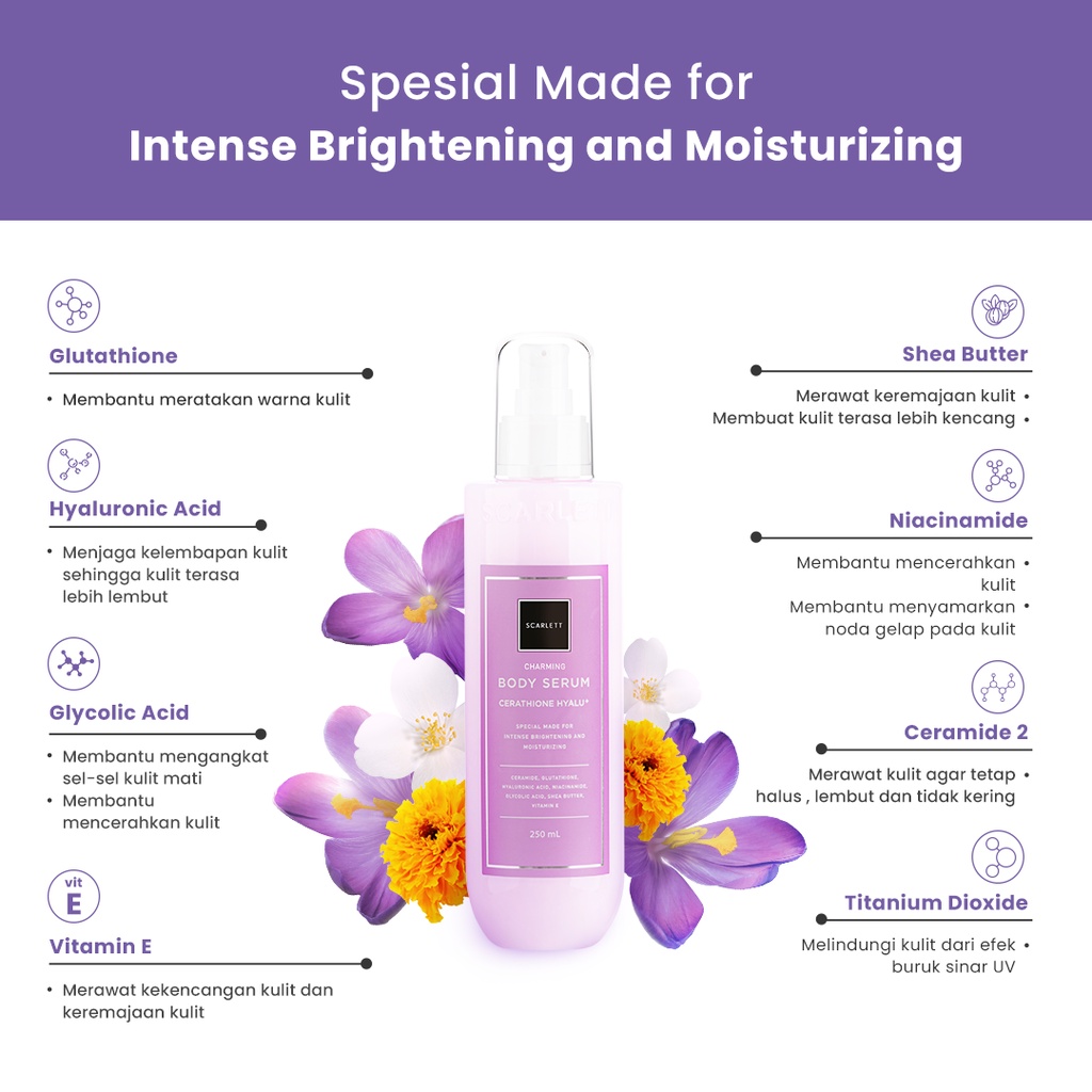 SCARLETT Body Serum Charming 250ml