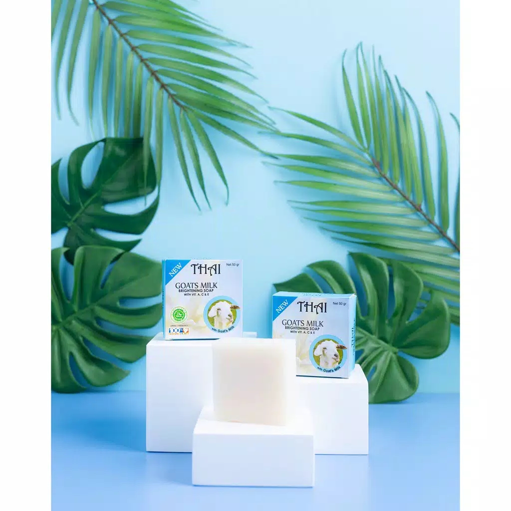 Thai Sabun Goat's Milk Soap 50gr (Bar Soap)