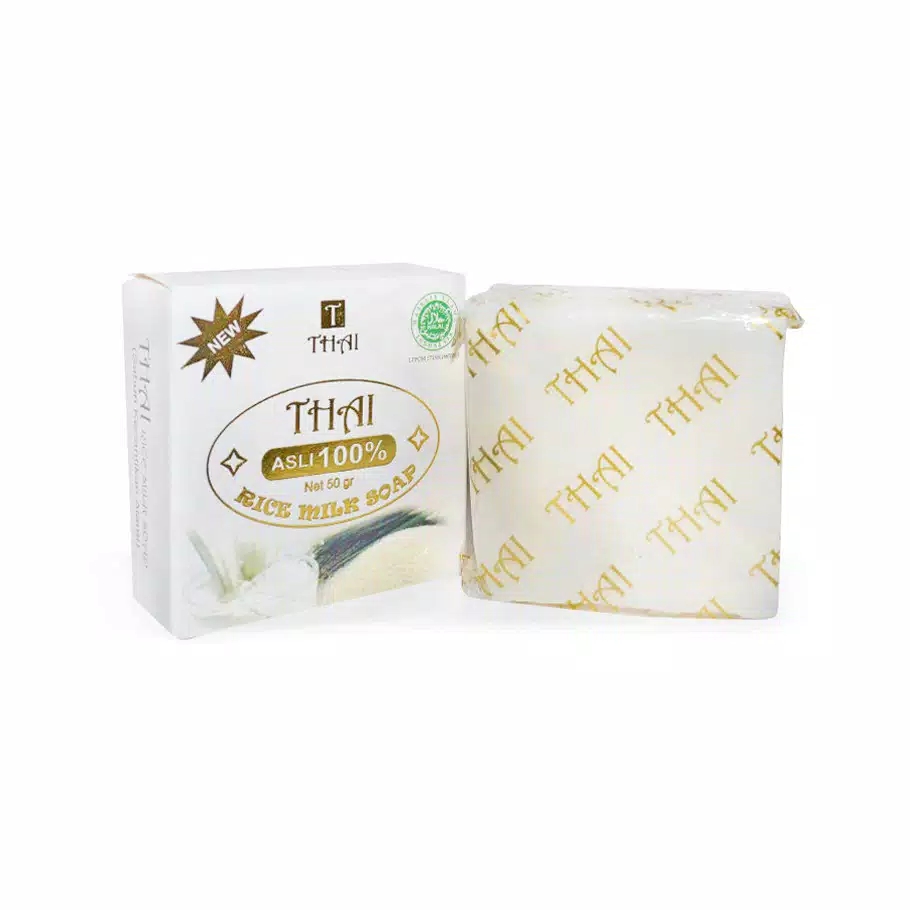 Thai Sabun Rice Milk Soap 50gr (Bar Soap) Thai Sabun Rice Milk Soap 50gr (Bar Soap)