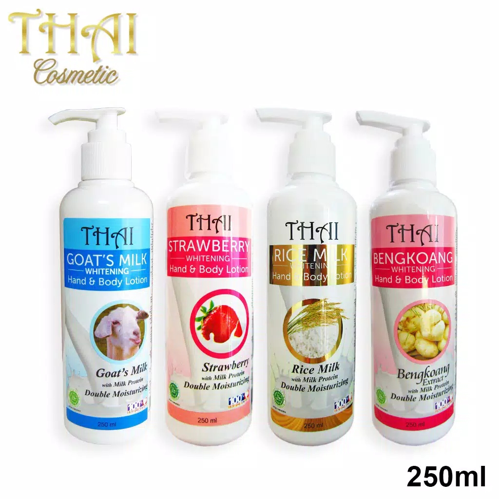 Thai Whitening Hand & Body Lotion 250mL - Rice Milk