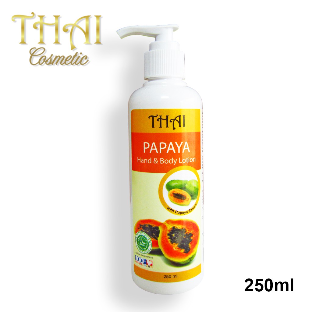 Thai Whitening Hand & Body Lotion 250mL - Papaya