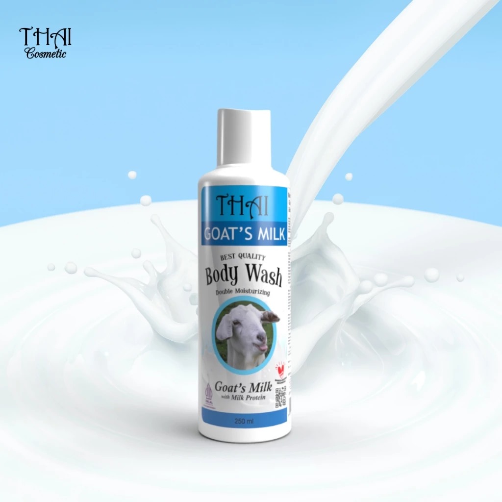 Thai Body Wash 250mL - Goat's Milk (Sabun Mandi)