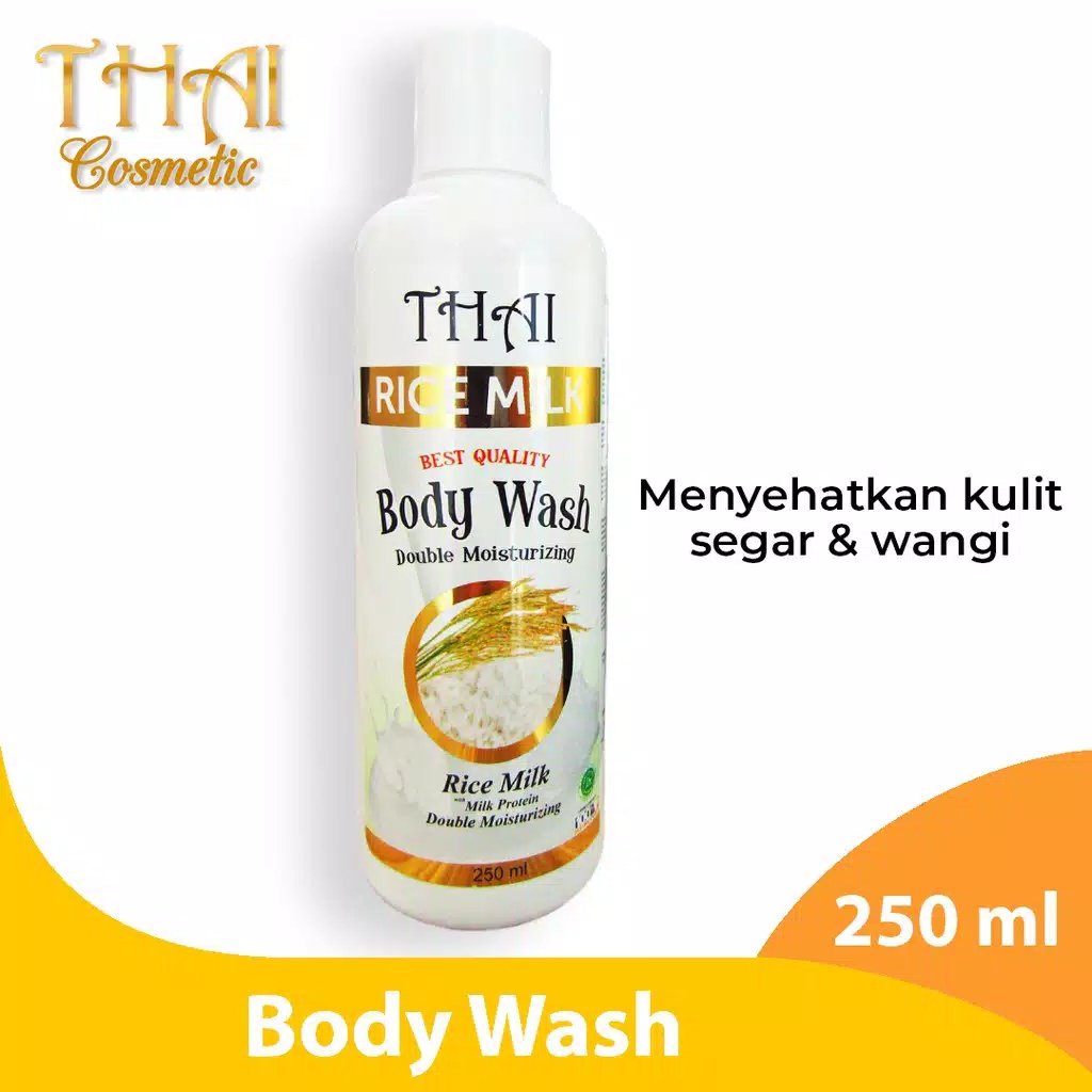 Thai Body Wash 250mL - Rice Milk (Sabun Mandi) Thai Body Wash 250mL - Rice Milk (Sabun Mandi)