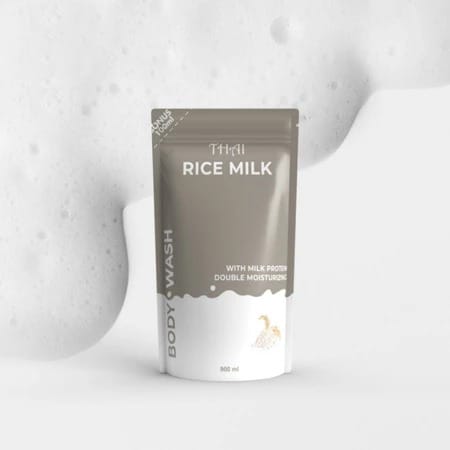 Thai Body Wash 900mL + 100mL - Rice Milk (Sabun Mandi Cair Refill)