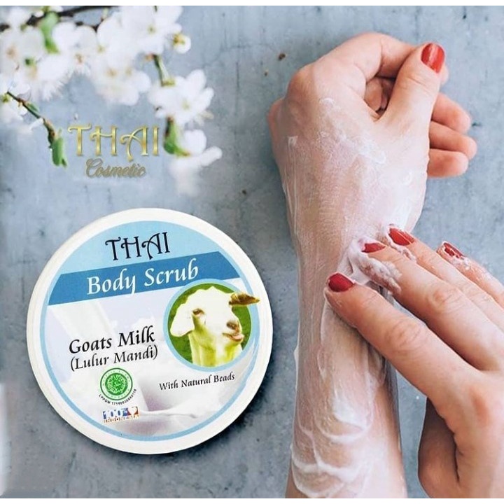 Thai Body Scrub 200gr - Goat's Milk Thai Body Scrub 200gr - Goat's Milk