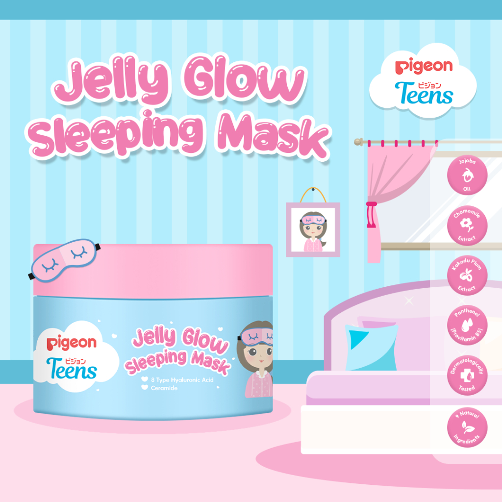 Pigeon Teens Jelly Glow Sleeping Mask 30gr
