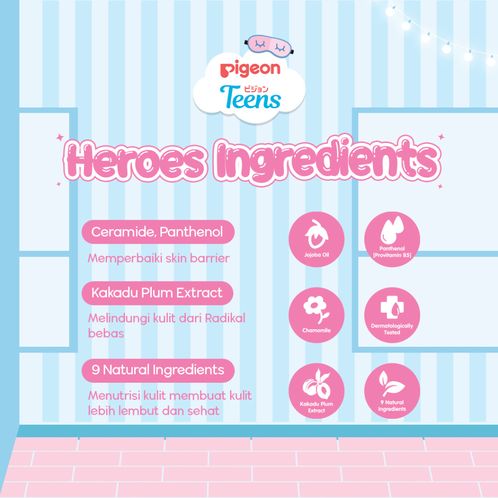 Pigeon Teens Jelly Glow Sleeping Mask 30gr