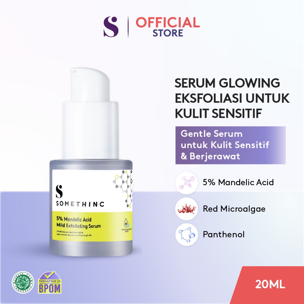 Somethinc 5% Mandelic Acid Mild Exfoliating Serum 20ml Somethinc 5% Mandelic Acid Mild Exfoliating Serum 20ml