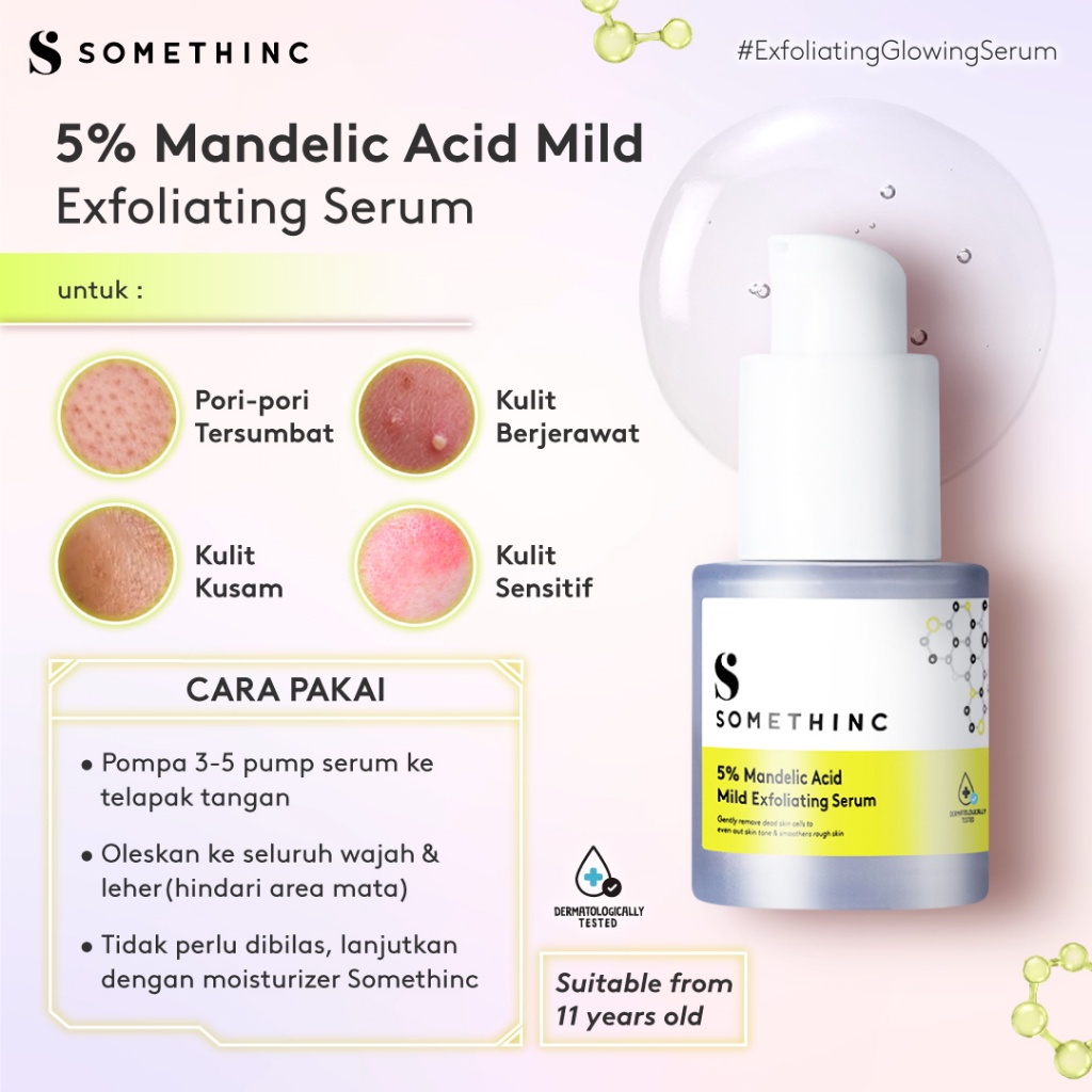 Somethinc 5% Mandelic Acid Mild Exfoliating Serum 20ml