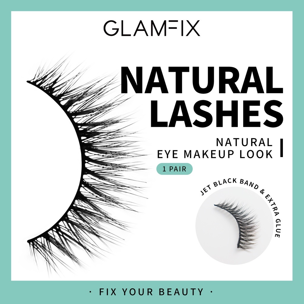 Glam Fix Perfect Blink Lashes Natural 02 (Bulu Mata Palsu)