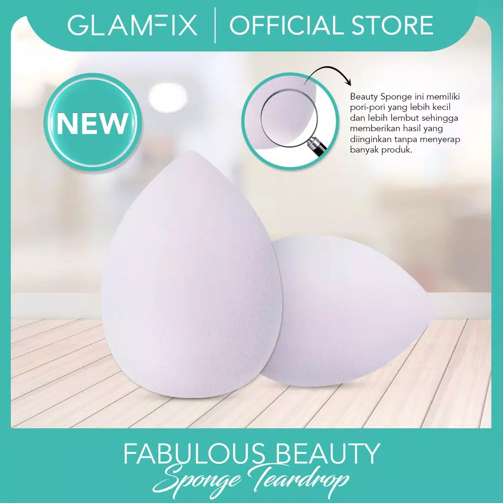 Glam Fix Fabulous Beauty Sponge Teardrop * Glam Fix Fabulous Beauty Sponge Teardrop *