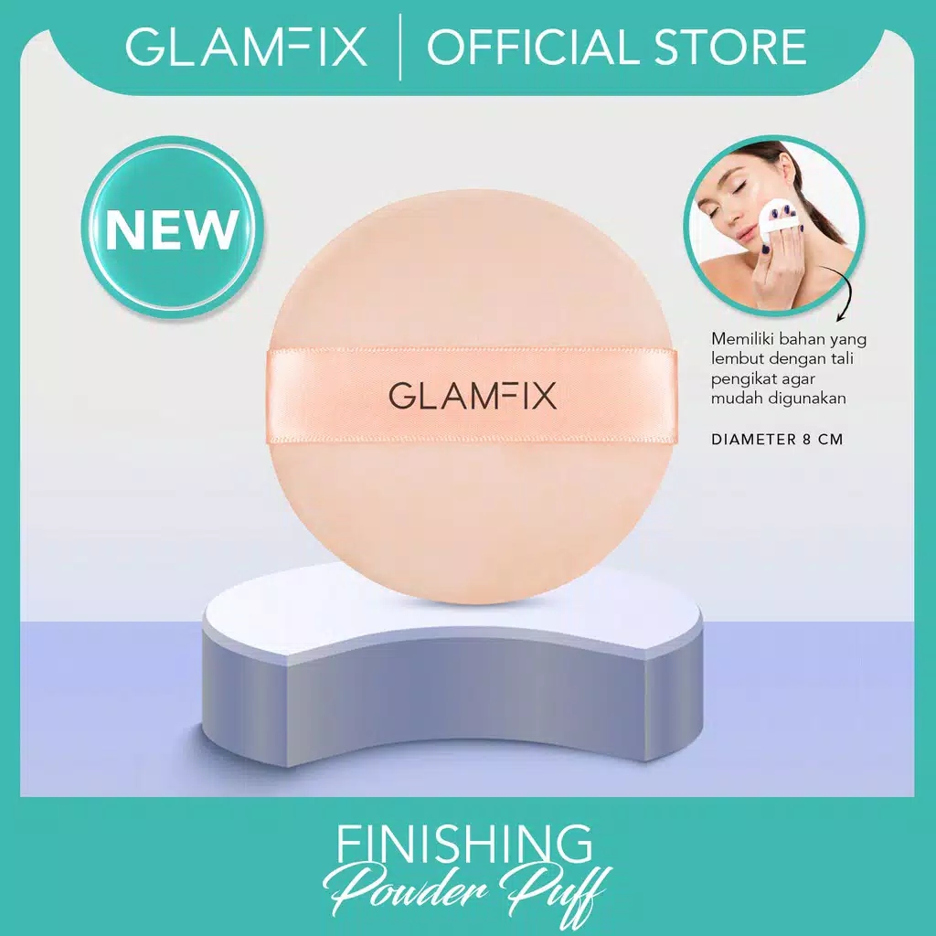 Glam Fix Finishing Powder Puff (Isi 1)