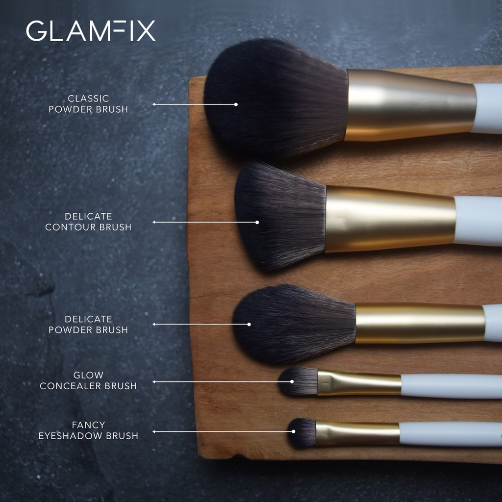 Glam Fix Glow Blush Brush / Perfecting Concealer Brush