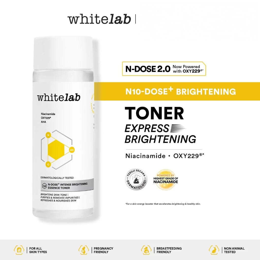 WHITELAB N-Dose+ Intense Brightening Essence Toner 100ml WHITELAB N-Dose+ Intense Brightening Essence Toner 100ml