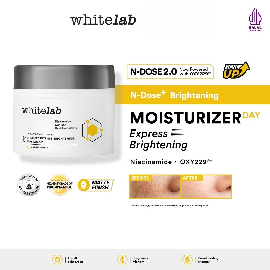 WHITELAB N-Dose+ Intense Brightening Day Cream 20gr