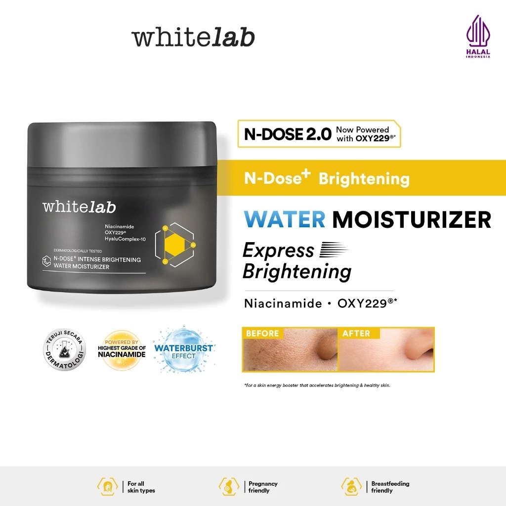 WHITELAB N-Dose+ Intense Brightening Water Moisturizer 20gr