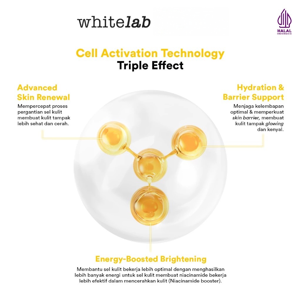 WHITELAB N-Dose+ Intense Brightening Water Moisturizer 20gr