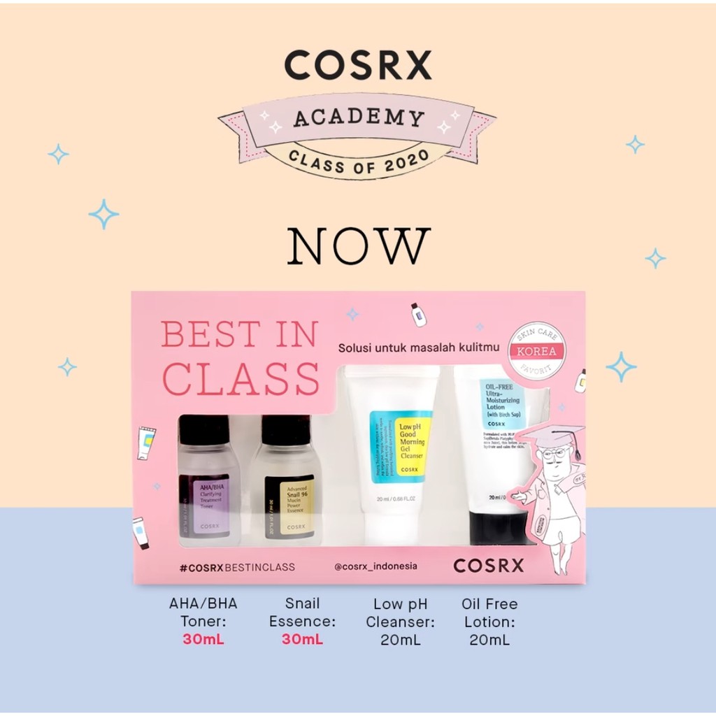 COSRX Best In Class - Paket Best Seller Set 4 Items
