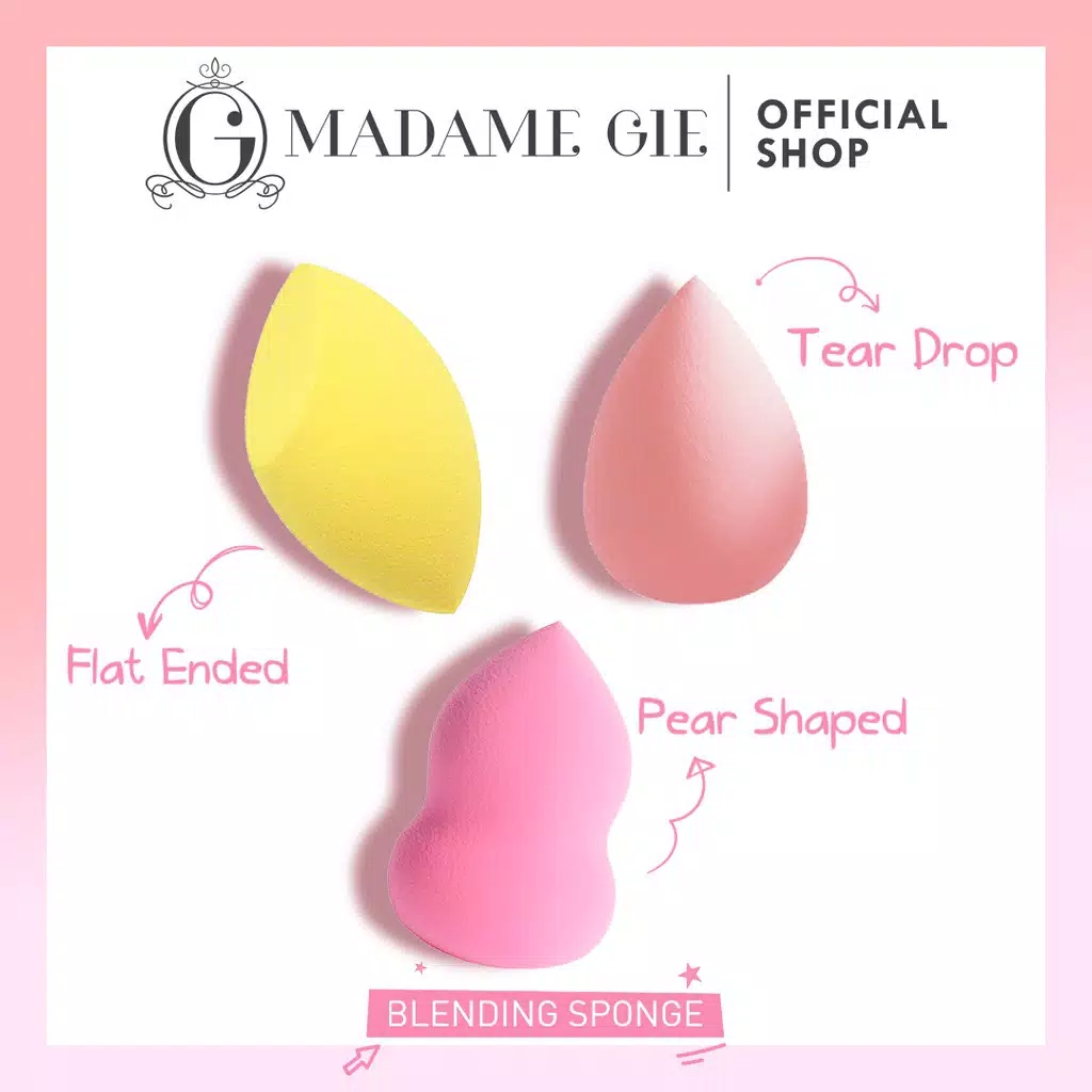 Madame Gie Blending Sponge Pear Shape