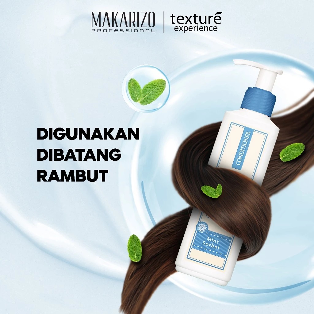 Makarizo Professional Texture Experience Conditioner 250ml - Mint Sorbet