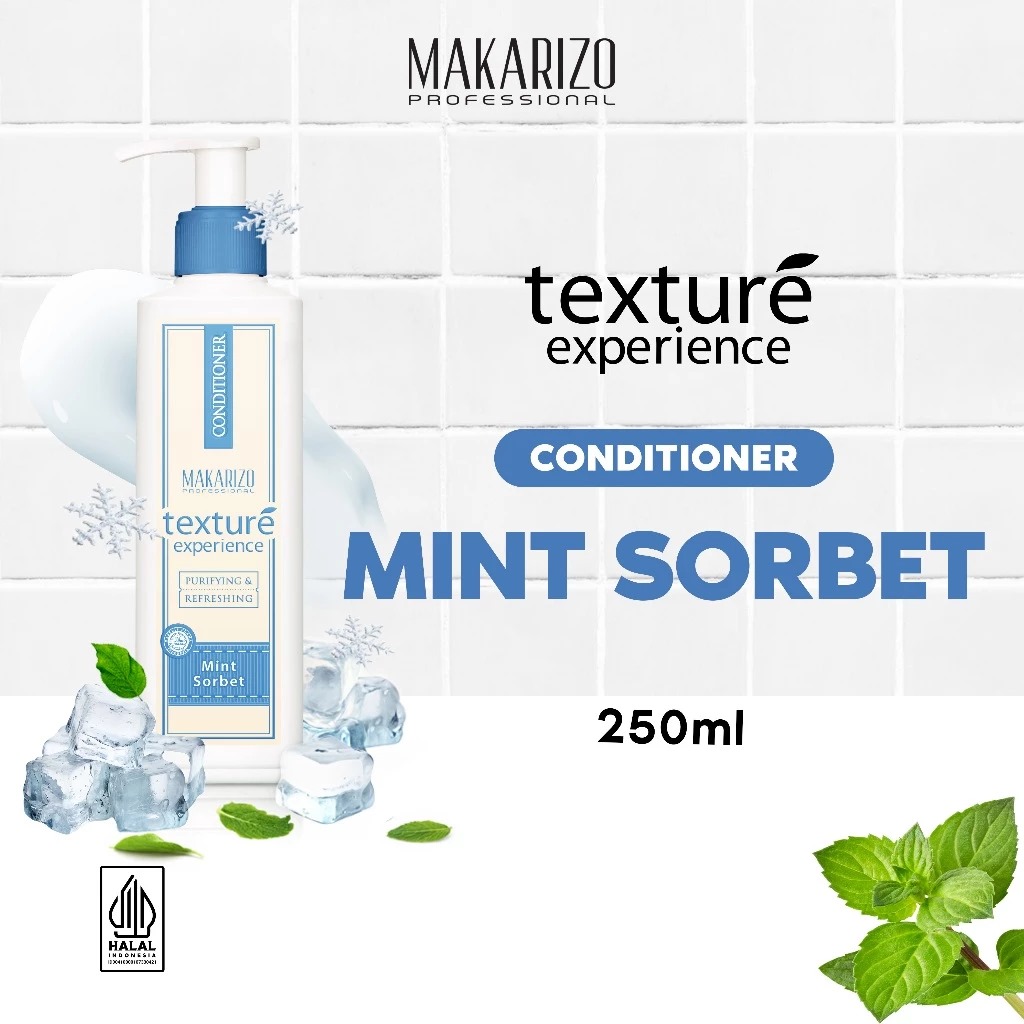 Makarizo Professional Texture Experience Conditioner 250ml - Mint Sorbet