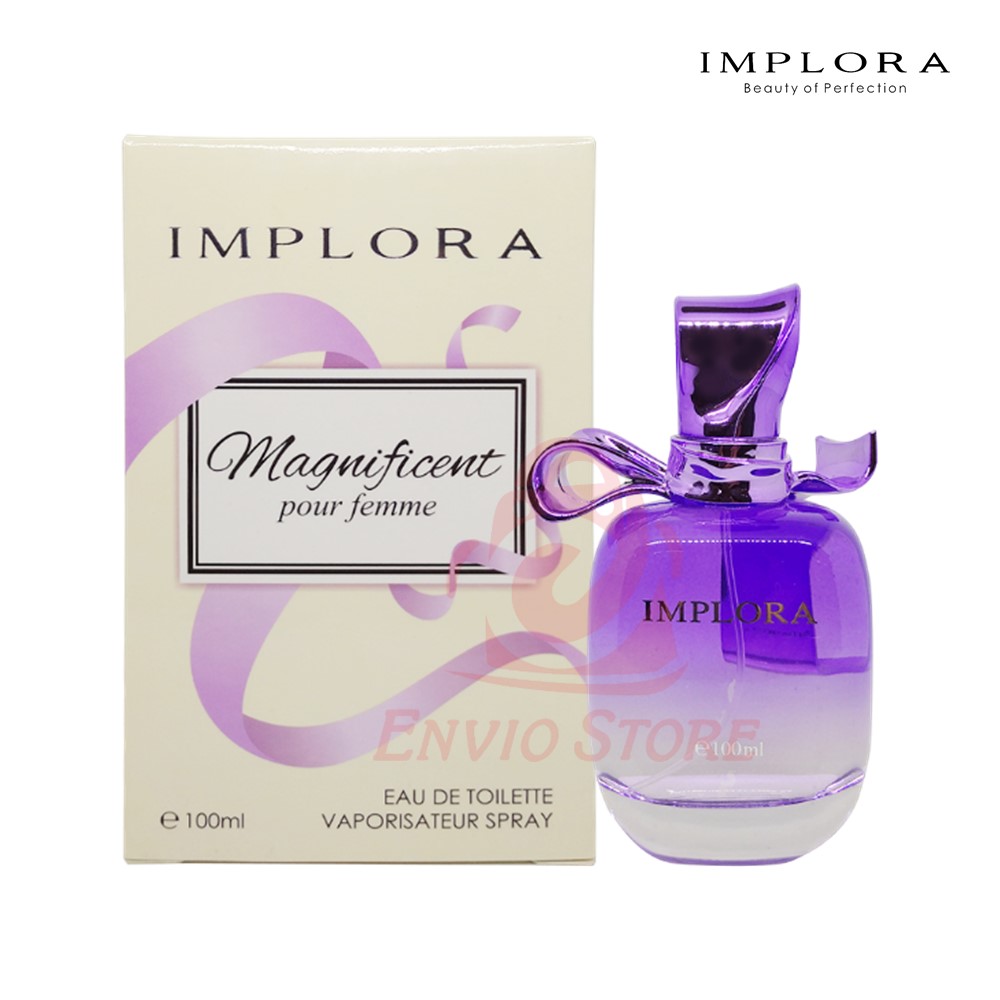 Implora Parfum Pita Magnificent Pour Femme 100ml (Ungu) Implora Parfum Pita Magnificent Pour Femme 100ml (Ungu)