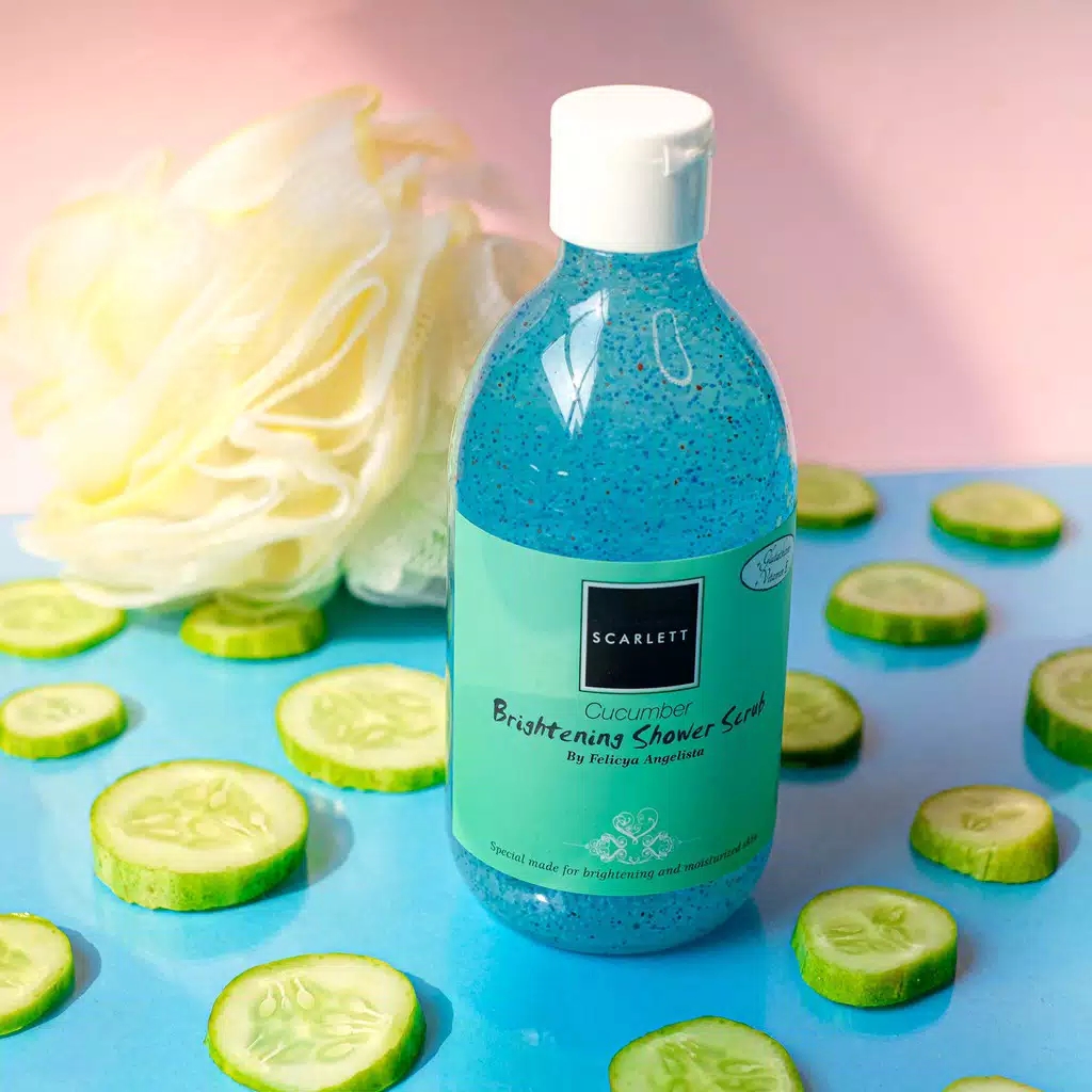 SCARLETT Shower Scrub Cucumber