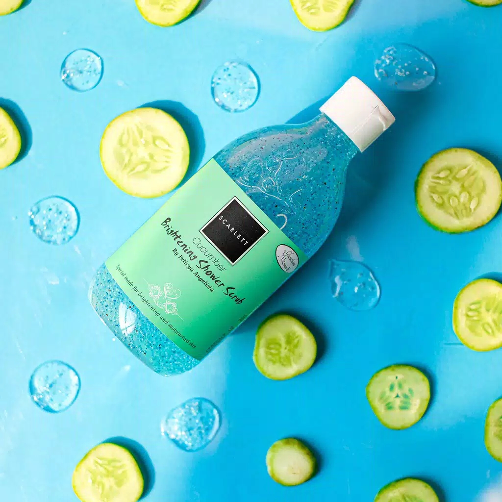 SCARLETT Shower Scrub Cucumber