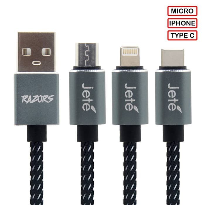 JETE Kabel Razors - Lightning 2.4A