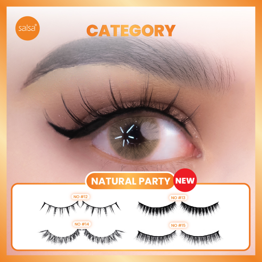 SALSA Faux Eyelash No.13 (Bulu Mata Palsu)