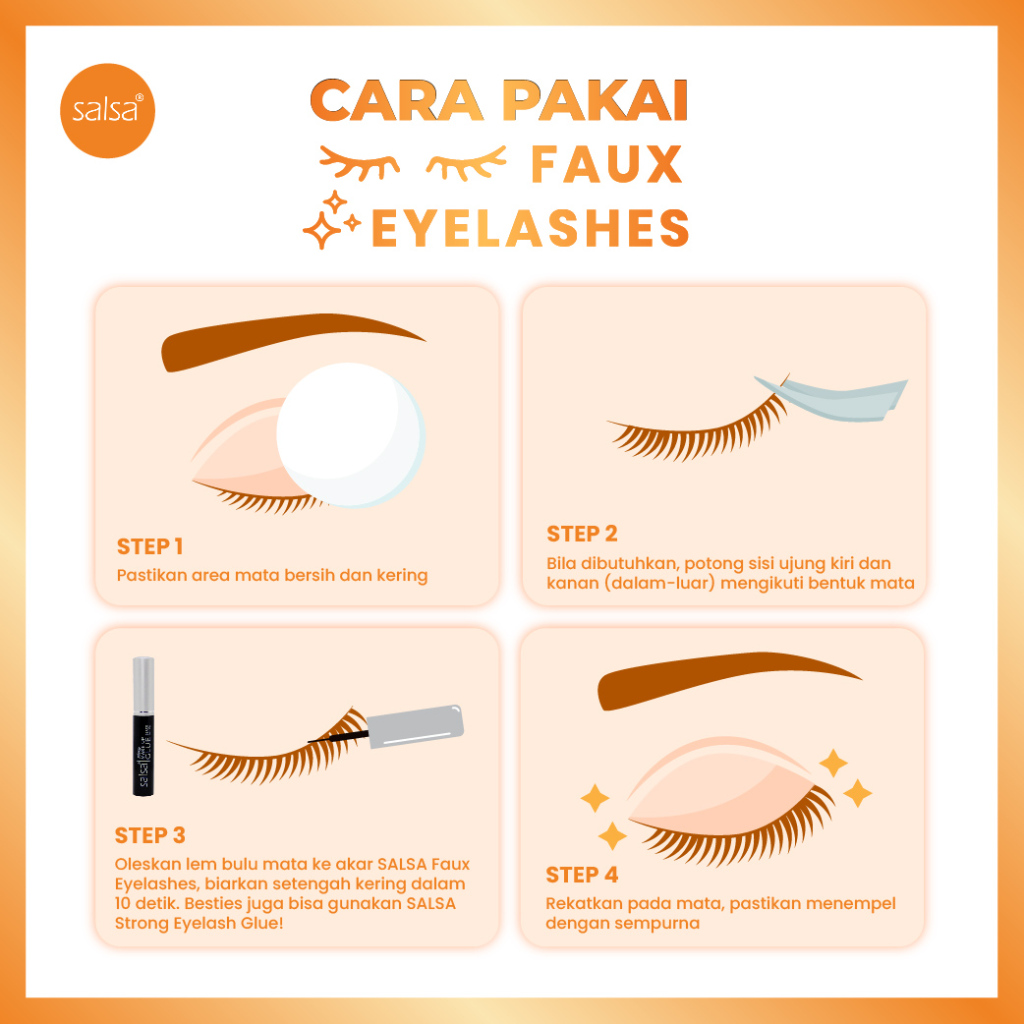 SALSA Faux Eyelash No.13 (Bulu Mata Palsu)