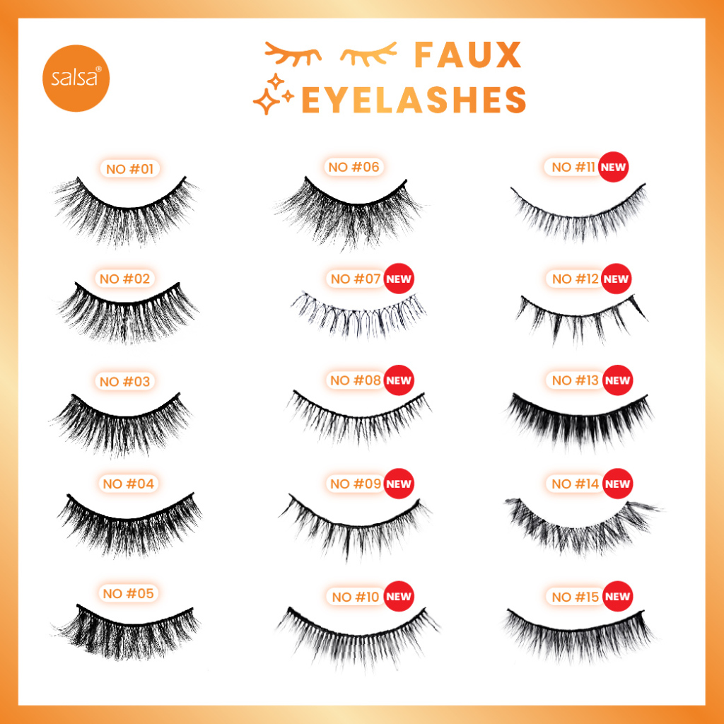 SALSA Faux Eyelash No.13 (Bulu Mata Palsu)