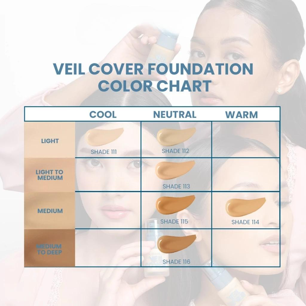 Madame Gie Veil Cover Foundation 25ml - 115 Medium (Neutral) Madame Gie Veil Cover Foundation 25ml - 115 Medium (Neutral)
