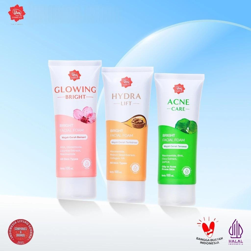 Viva Bright Facial Foam 100ml - Acne Care