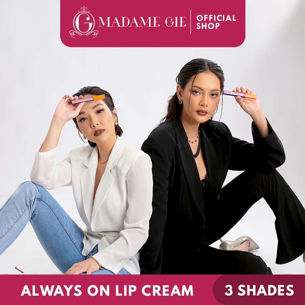 Madame Gie x Shopee - Always On Lip Cream - 09 Briella