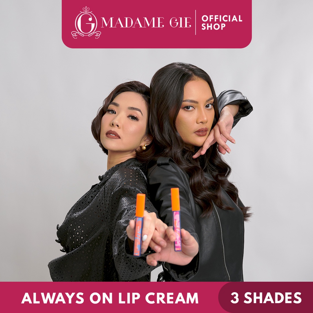 Madame Gie x Shopee - Always On Lip Cream - 09 Briella