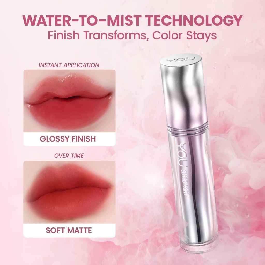YOU Cloud Paint Airy Fixing Lip Tint 3gr - R667 Puffy Sky