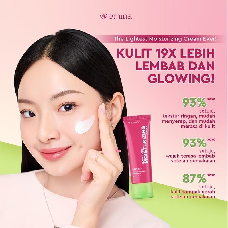 Emina Bright Stuff Ultra-Light Moisturizing Cream 20ml
