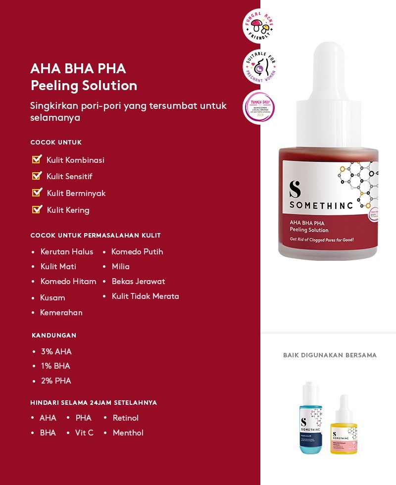 Somethinc AHA BHA PHA Peeling Solution 20mL