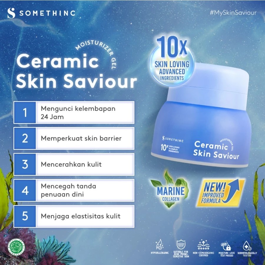 Somethinc Ceramic Skin Saviour Moisturizer 50mL