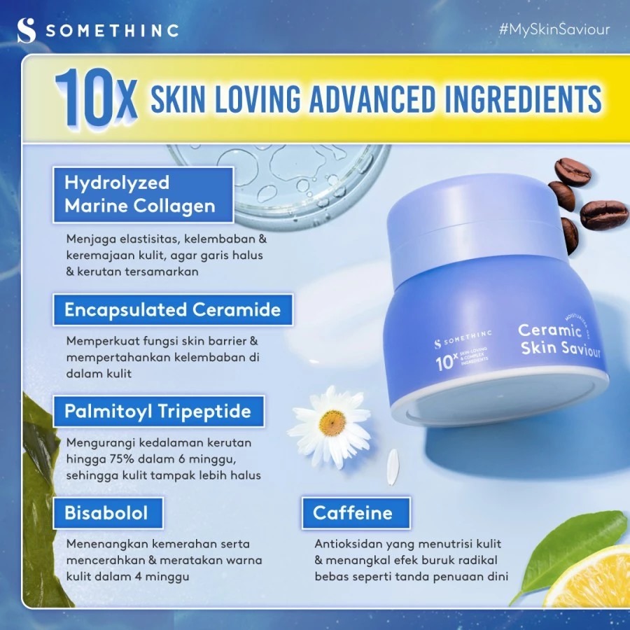 Somethinc Ceramic Skin Saviour Moisturizer 50mL