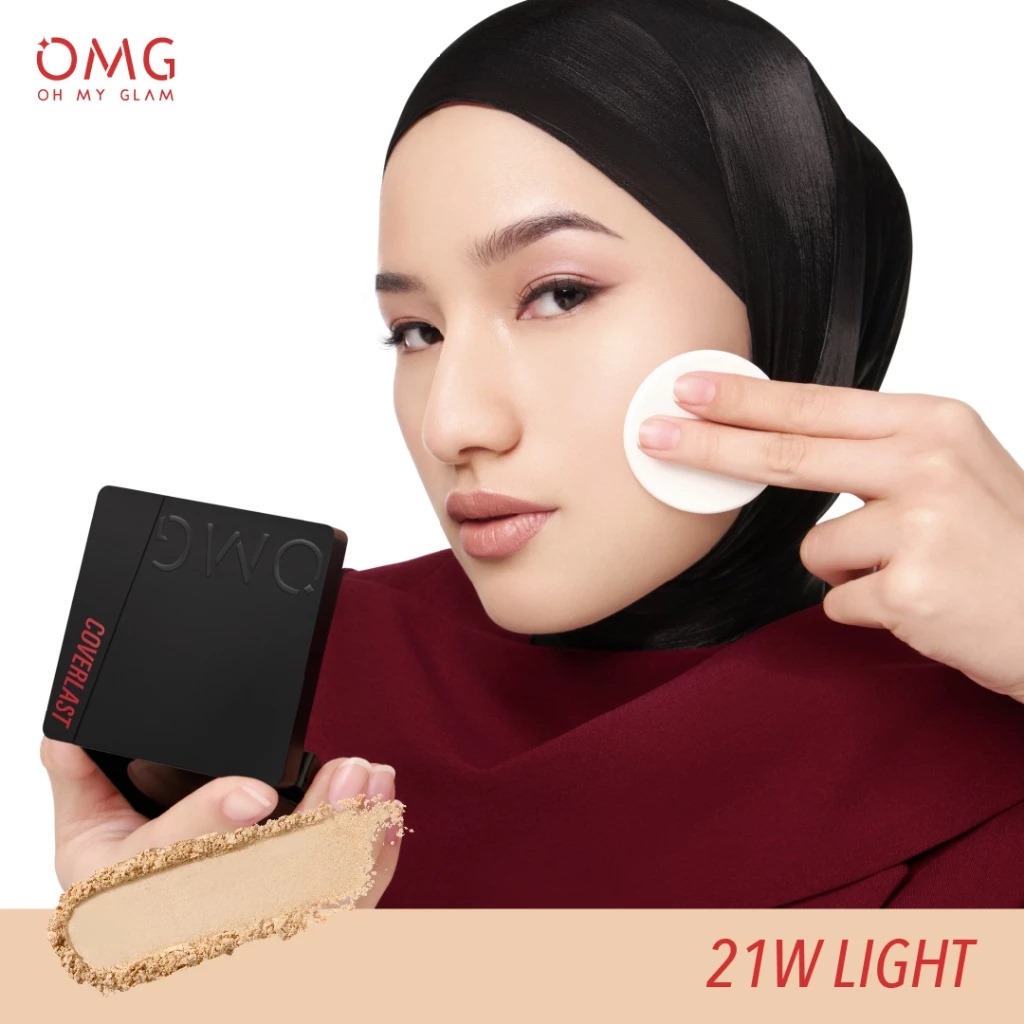 Oh My Glam Coverlast Two Way Cake - 21W Light (OMG)
