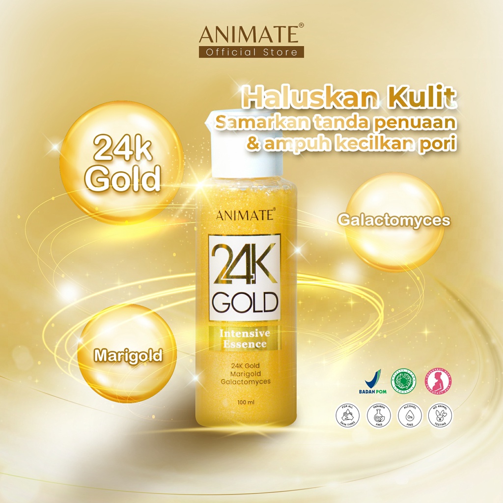 Animate Bundling 2in1 24K Gold Intensive Essence & Serum