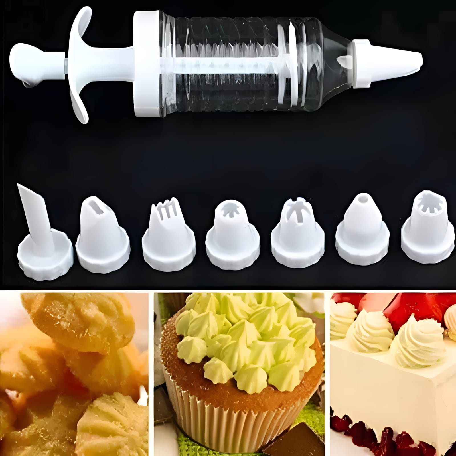 Cake Decorations 8in1 - Set Peralatan Hias Kue