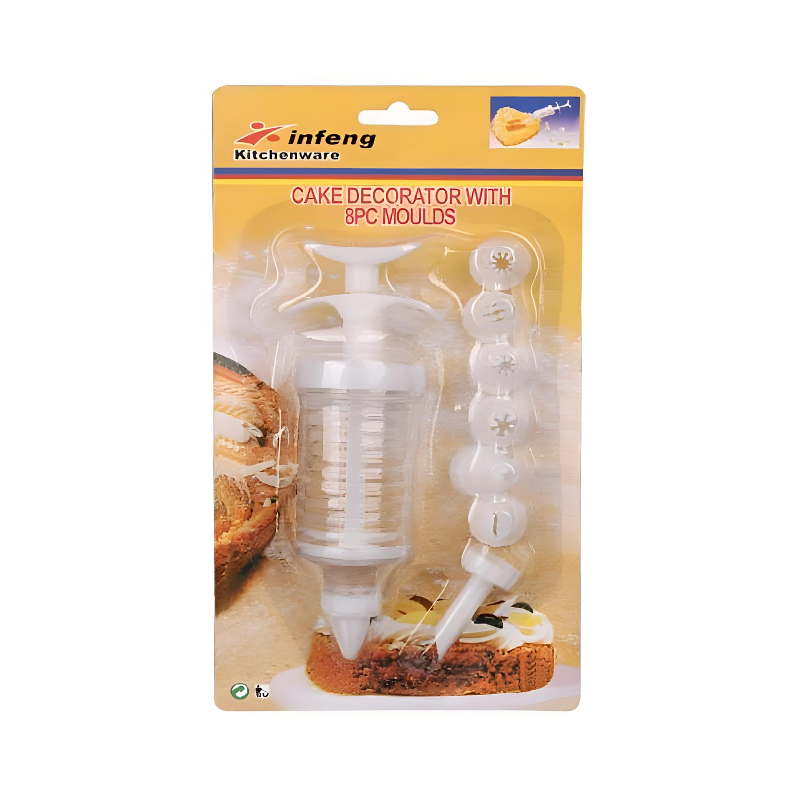 Cake Decorations 8in1 - Set Peralatan Hias Kue