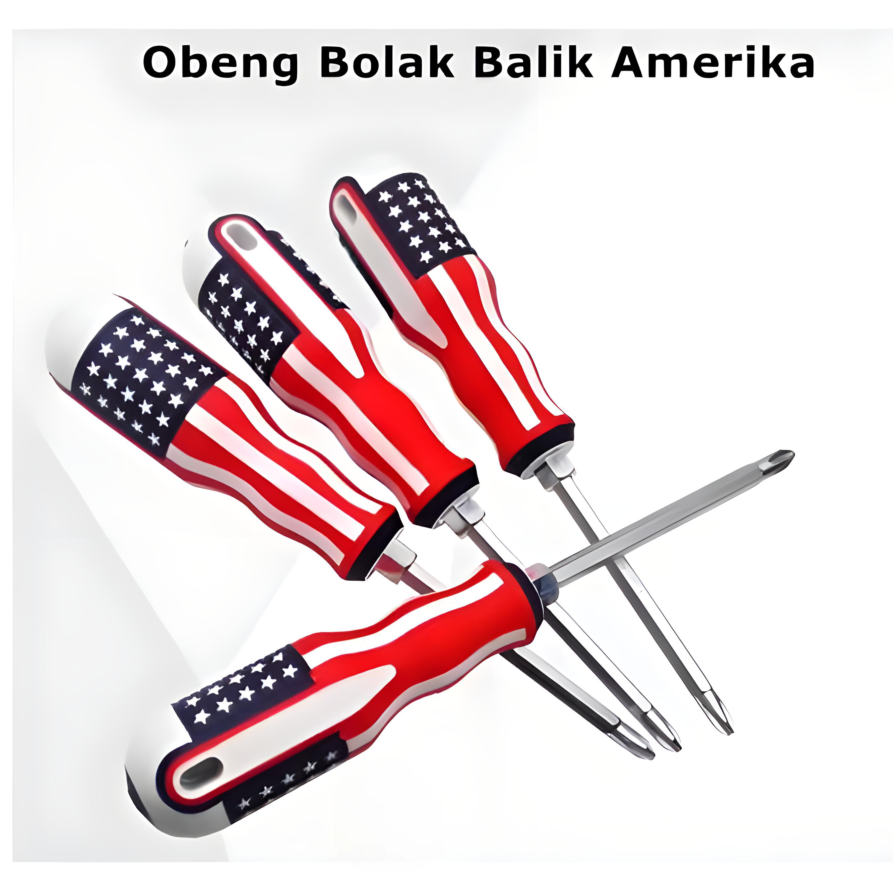 Obeng Bolak Balik America 4inch